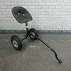 Sulky getrokken zitje voor achter 2-wielige trekker (Marge machine)
